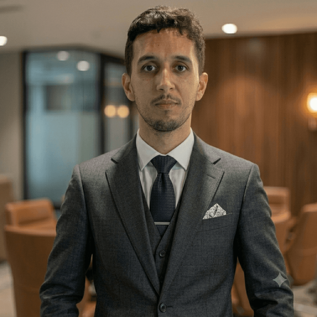 Portrait of Khalid Oukssim